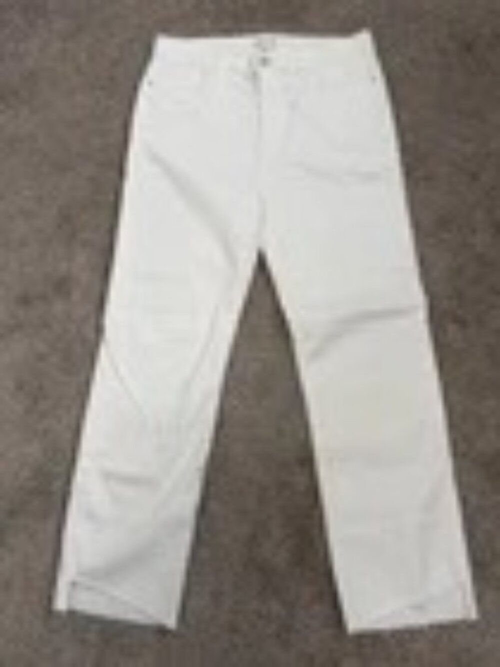 FRAME Woman White Le High Straight Leg High Rise denim jeans, SZ 30